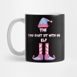 Pastel Goth Christmas Elf Kawaii Gothic Sarcastic Eboy Egirl Mug